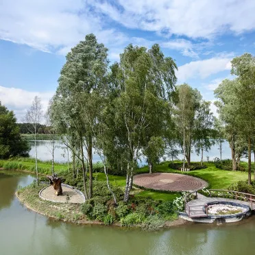 Thermen Bussloo tuin uitzicht 1000